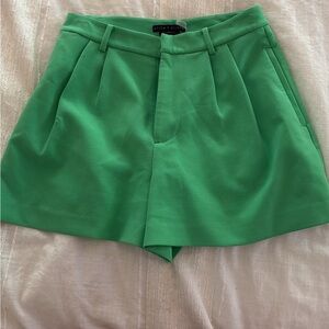 Alice + Olivia Green Women's Shorts